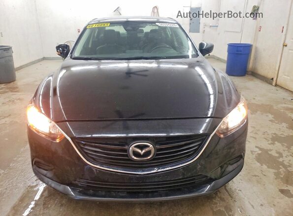 JM1GL1V57H1125230 2017 MAZDA 6 Black Widok z przodu