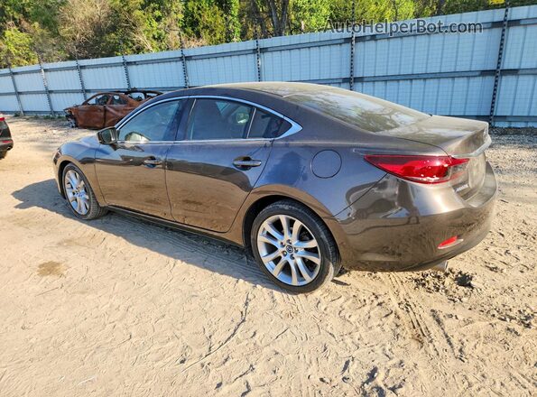 JM1GL1V58H1119551 2017 MAZDA 6 Серый Задняя левая четверть