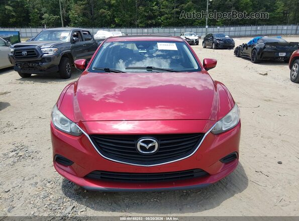 JM1GL1V5XH1111659 2017 MAZDA 6 Красный Вид щитка приборов