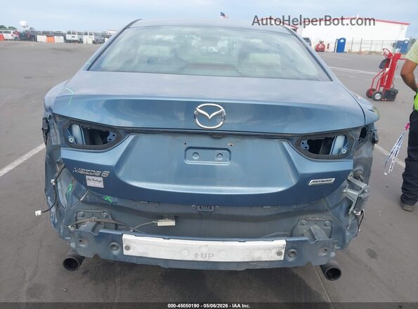 JM1GL1V5XH1116635 2017 MAZDA 6 Light Blue Вид спереди