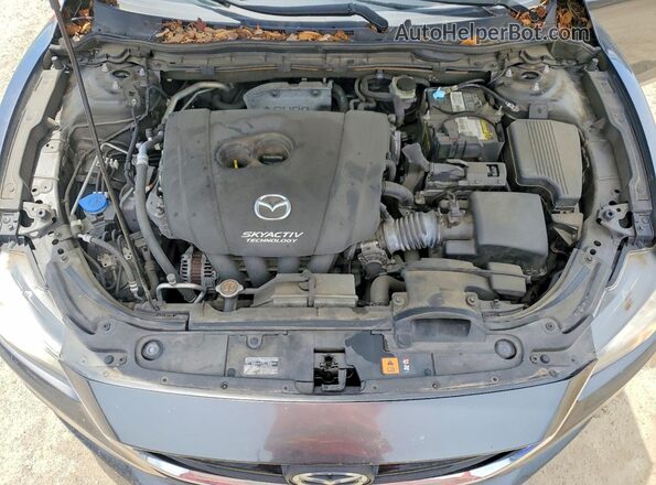 JM1GL1V5XH1122581 2017 MAZDA 6 Серый Вид задней части салона