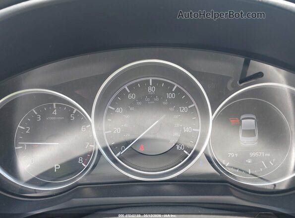 JM1GL1VM1J1301749 2018 MAZDA 6 Blue Вид задніх сидінь