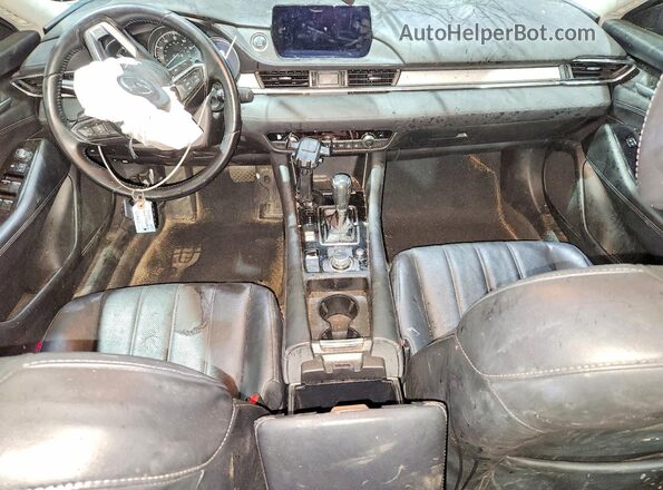 JM1GL1VM4L1527562 2020 MAZDA 6 Blue Առջևի վահանակի տեսք