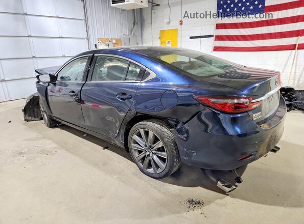 JM1GL1VM4L1527562 2020 MAZDA 6 Blue Հետևի ձախ