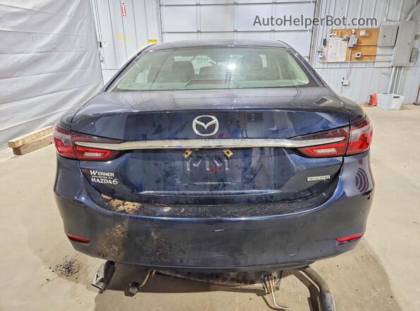 JM1GL1VM4L1527562 2020 MAZDA 6 Blue Հետևի տեսք