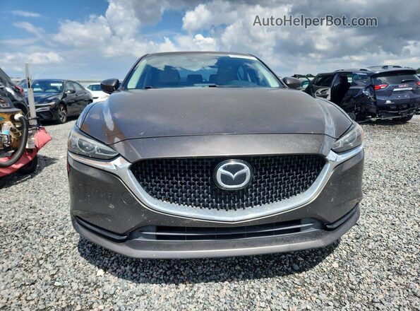 JM1GL1VM7J1309046 2018 MAZDA 6 Серый Вид спереди