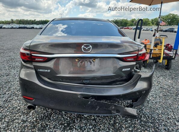 JM1GL1VM7J1309046 2018 MAZDA 6 Серый Вид сзади