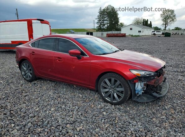 JM1GL1VM7K1505148 2019 MAZDA 6 Red Przód prawy