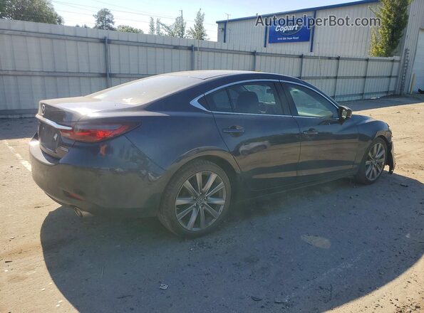 JM1GL1VM7L1523103 2020 MAZDA 6 Синий Задняя правая четверть