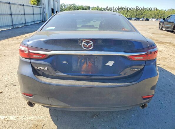JM1GL1VM7L1523103 2020 MAZDA 6 Синий Вид сзади