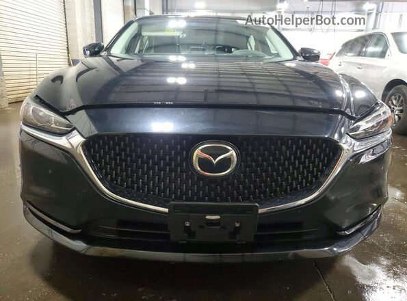 JM1GL1VM9M1602192 2021 MAZDA 6 Black Вид спереду
