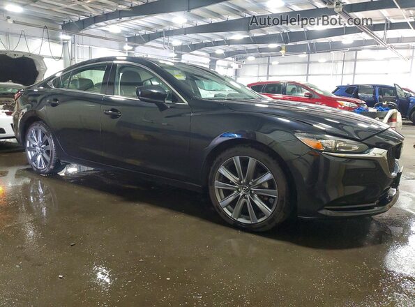 JM1GL1VM9M1602192 2021 MAZDA 6 Black Передня права чверть