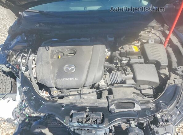 JM1GL1VM9M1613323 2021 MAZDA 6 Черный Вид задней части салона
