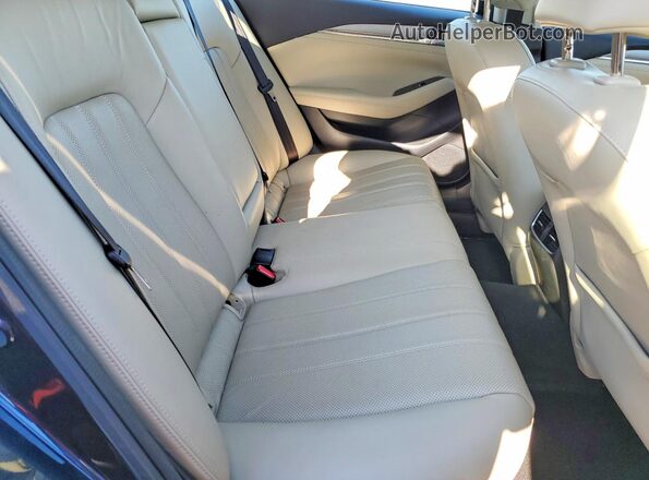JM1GL1VM9M1617937 2021 MAZDA 6 Blue Вид задніх сидінь
