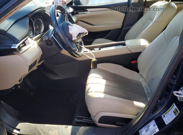 JM1GL1VM9M1617937 2021 MAZDA 6 Blue Вид салону спереду