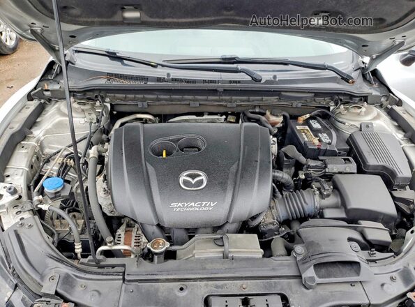 JM1GL1VMXJ1307369 2018 MAZDA 6 Серебряный Вид задней части салона