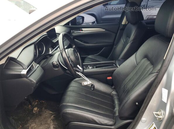 JM1GL1VMXJ1307369 2018 MAZDA 6 Серебряный Вид салона спереди