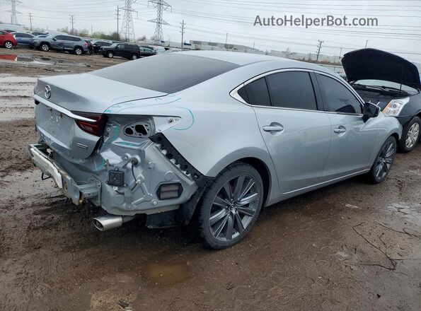 JM1GL1VMXJ1307369 2018 MAZDA 6 Серебряный Задняя правая четверть