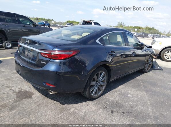 JM1GL1VMXL1511396 2020 MAZDA 6 Dark Blue Задняя правая четверть