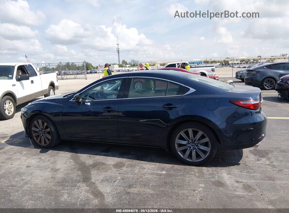 JM1GL1VMXL1511396 2020 MAZDA 6 Dark Blue Панорамный вид салона 360°