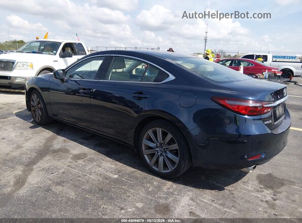 JM1GL1VMXL1511396 2020 MAZDA 6 Dark Blue Задняя левая четверть