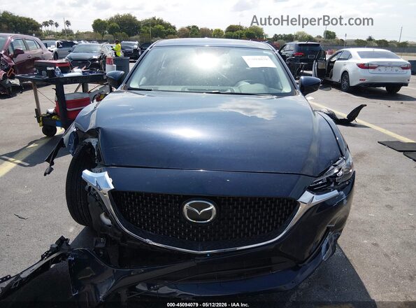 JM1GL1VMXL1511396 2020 MAZDA 6 Dark Blue Вид щитка приборов