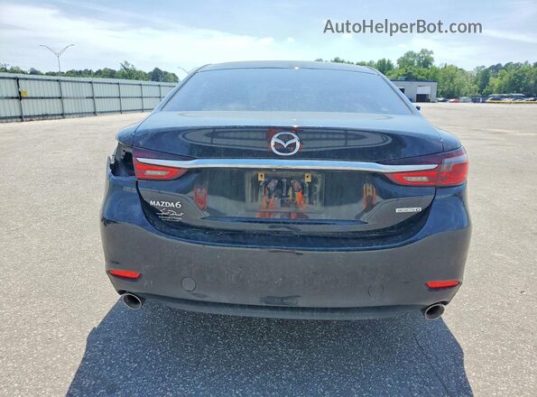 JM1GL1VMXM1605750 2021 MAZDA 6 Черный Вид сзади