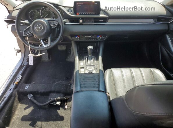 JM1GL1VMXM1605750 2021 MAZDA 6 Черный Вид панели приборов