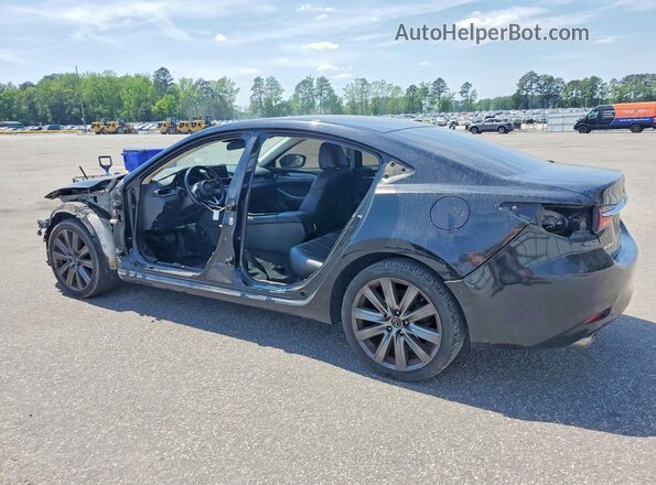 JM1GL1VMXM1605750 2021 MAZDA 6 Черный Задняя левая четверть