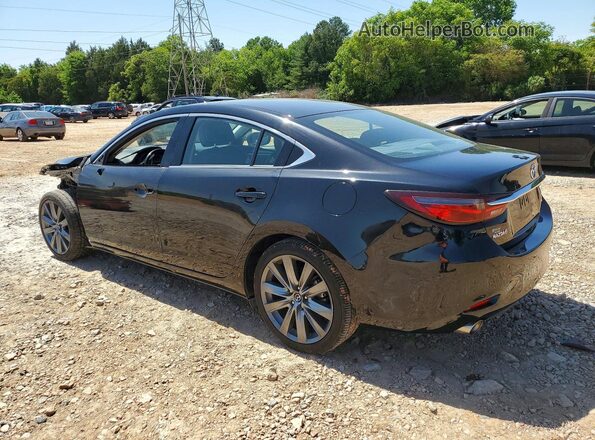 JM1GL1VMXM1607675 2021 MAZDA 6 Black Задня ліва чверть