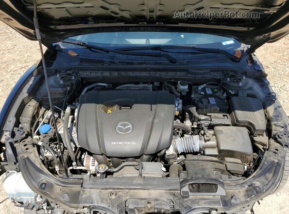 JM1GL1VMXM1607675 2021 MAZDA 6 Black Вид задньої частини салону