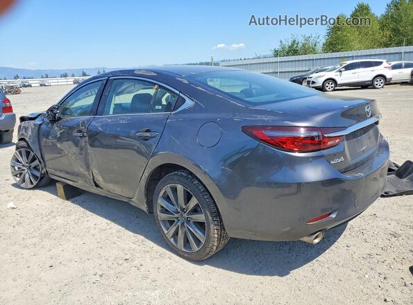 JM1GL1VMXM1608129 2021 MAZDA 6 Gray Rear left