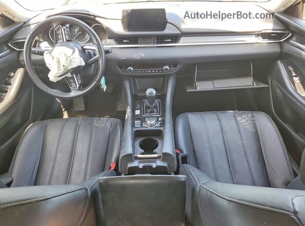 JM1GL1VMXM1608129 2021 MAZDA 6 Gray Dashboard view