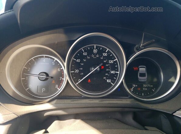 JM1GL1WY3K1505987 2019 MAZDA 6 Серый Вид щитка приборов