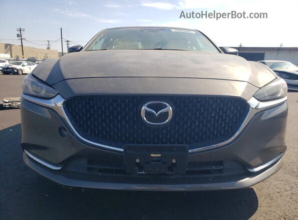JM1GL1WY3K1505987 2019 MAZDA 6 Серый Вид спереди