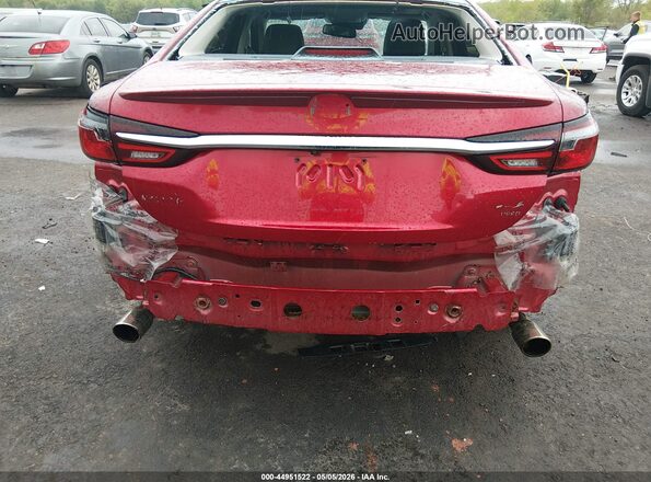JM1GL1WY4M1610699 2021 MAZDA 6 Красный Вид спереди