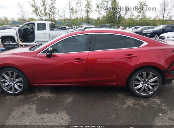 JM1GL1WY4M1610699 2021 MAZDA 6 Красный Панорамный вид салона 360°
