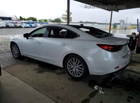 JM1GL1X54H1111038 2017 MAZDA 6 Белый Задняя левая четверть