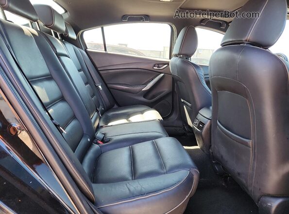 JM1GL1X5XH1154766 2017 MAZDA 6 Черный Вид задних сидений