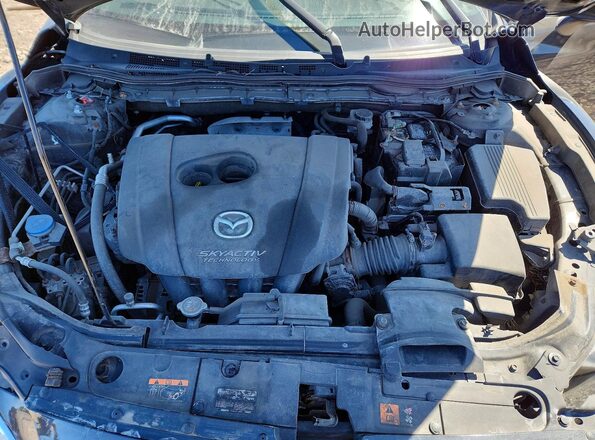 JM1GL1X5XH1154766 2017 MAZDA 6 Черный Вид задней части салона
