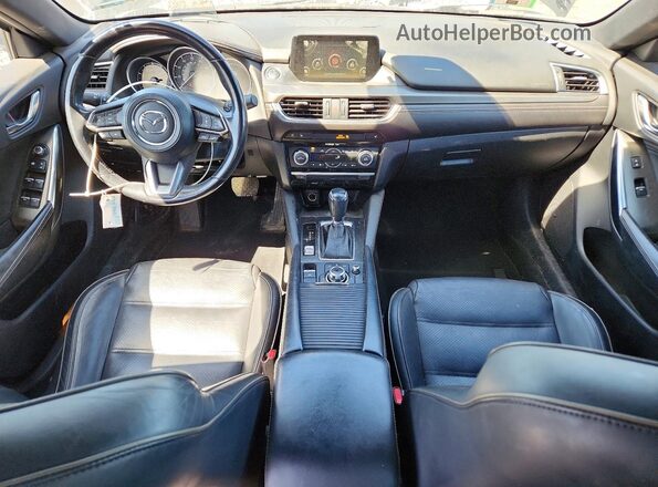 JM1GL1X5XH1154766 2017 MAZDA 6 Черный Вид панели приборов