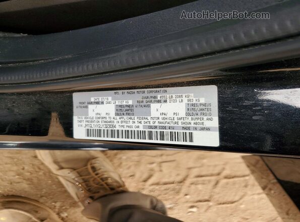 JM1GL1XY2J1323064 2018 MAZDA 6 Черный Вид подкапотного пространства