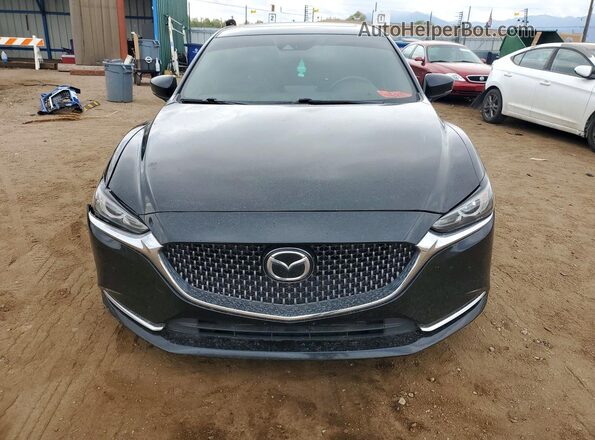 JM1GL1XY2J1323064 2018 MAZDA 6 Черный Вид спереди