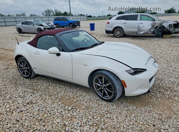 JM1NDAA71L0417787 2020 MAZDA MX-5 Белый Передняя правая четверть