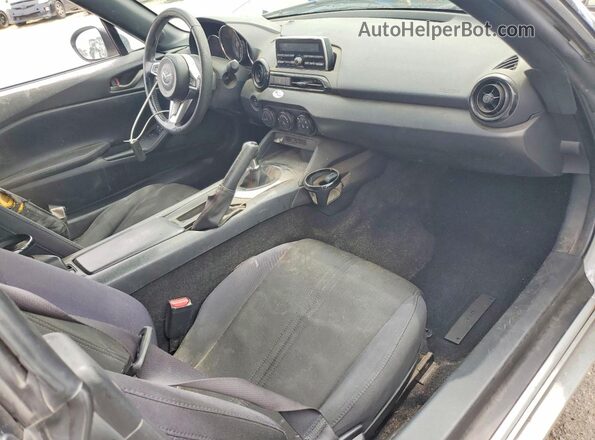 JM1NDAB74G0109243 2016 MAZDA MX-5 Silver Вид панелі приладів