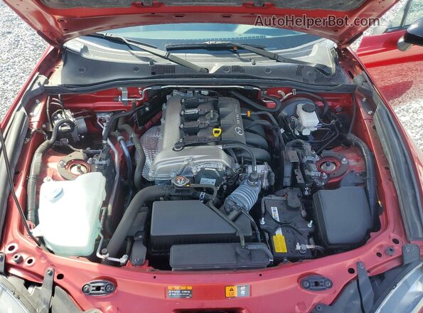 JM1NDAB75R0603789 2024 MAZDA MX-5 Red Vista interior trasera