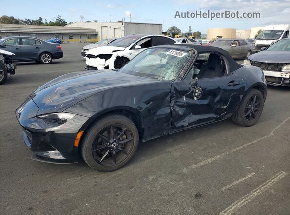 JM1NDAB78L0418109 2020 MAZDA MX-5 Черный Передняя левая четверть