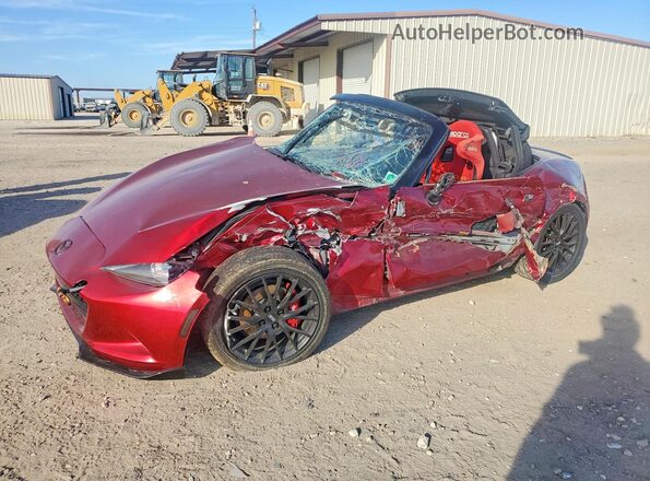 JM1NDAC70K0310399 2019 MAZDA MX-5 Красный Передняя левая четверть