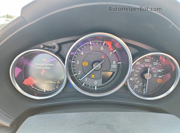 JM1NDAD71P0553127 2023 MAZDA MX-5 Угольный Вид щитка приборов