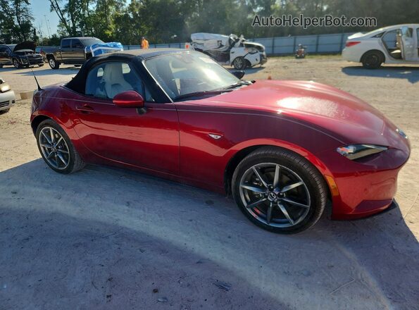 JM1NDAD73M0455325 2021 MAZDA MX-5 Red Передня права чверть